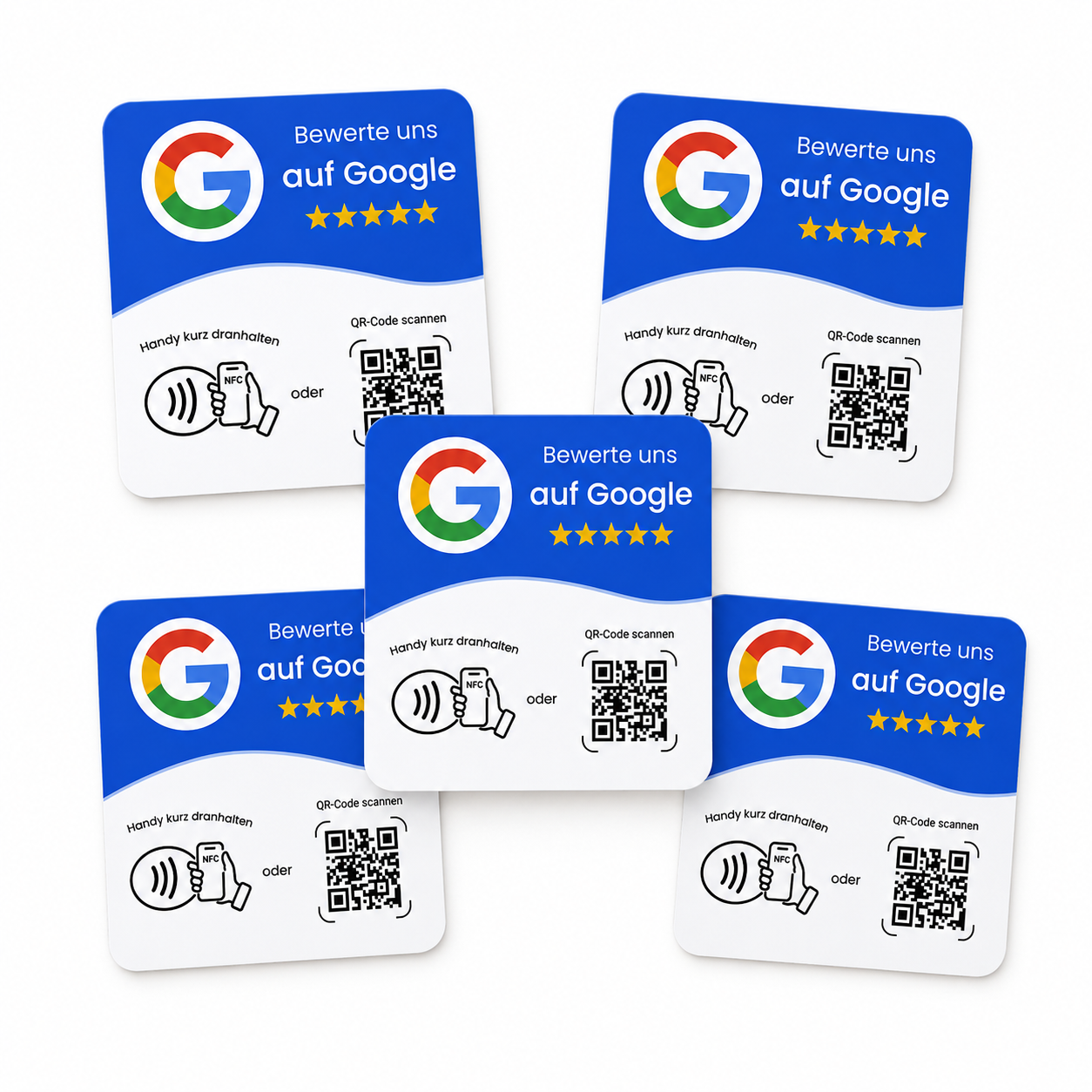 TapStar 5er-Pack – Bewertungsschilder